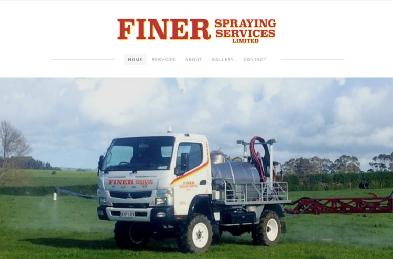 Finer Spraying Services 3rd party website